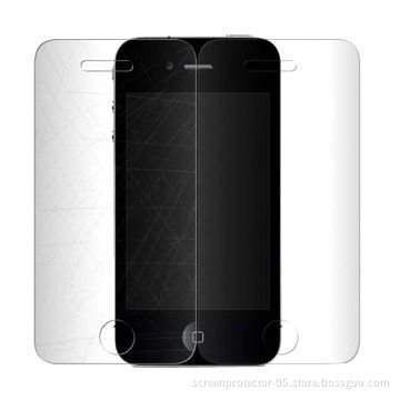 Clear/Diamond Screen Protectors for iPhone 5, Durable and Reuseable
